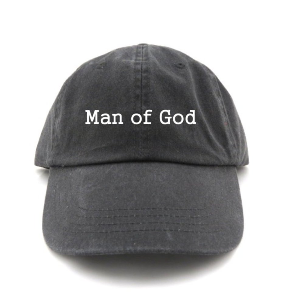 man of God hat - Christian gift - Jesus hat - gifts for men - gifts for men